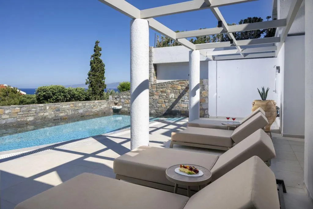 VILLA TWO BEDROOMS WITH PRIVATE POOL Room, Elounda Gulf Villas by Sandglass, Crete