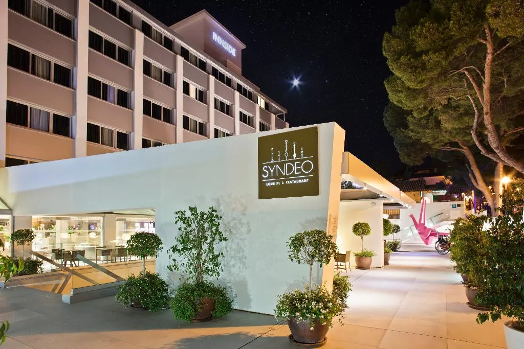 Terrace, Innside Palma Bosque Hotel, Majorca