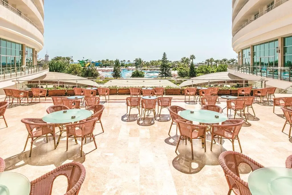 Terrace, Miracle Resort, Antalya