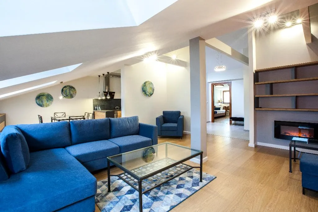 APARTMENT ONE BEDROOM ONE BATHROOM Room, Portal House Apartments, Krakow