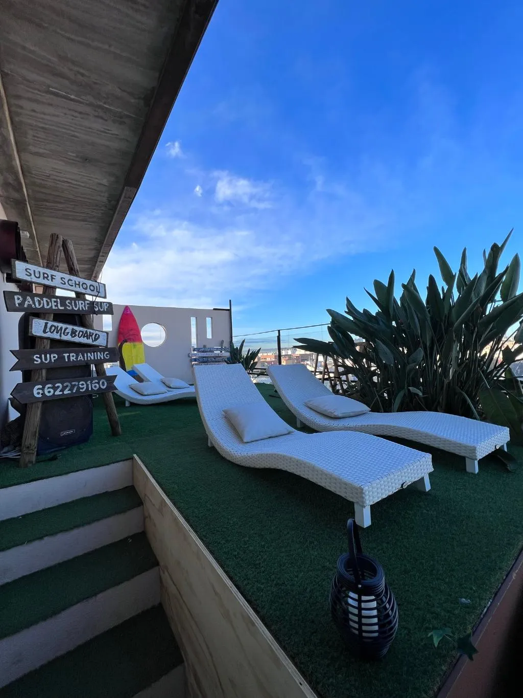 Terrace, Hotel Atarazanas, Valencia