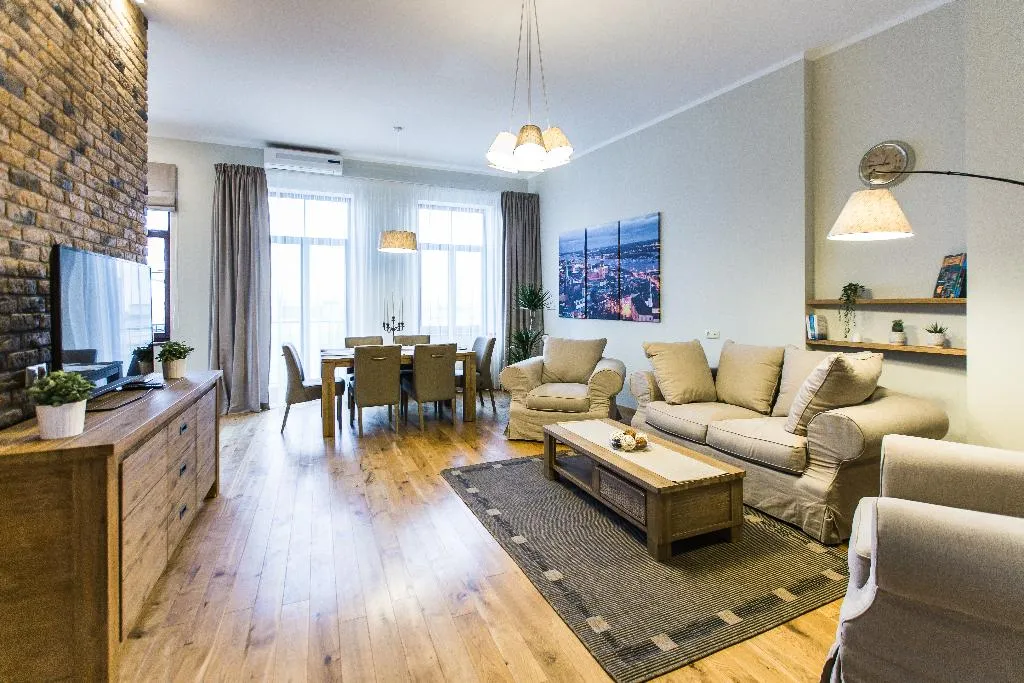 APARTMENT SUPERIOR WITH BALCONY Room, Riga Lux Apartments - Ernesta, Riga