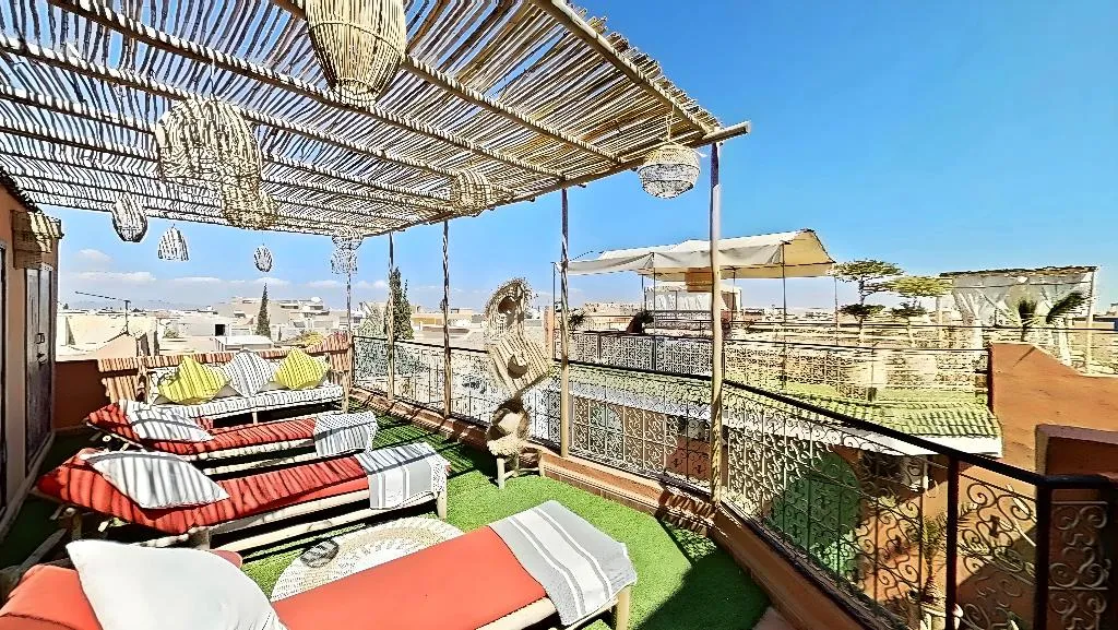 Terrace, Riad El Grably, Marrakech
