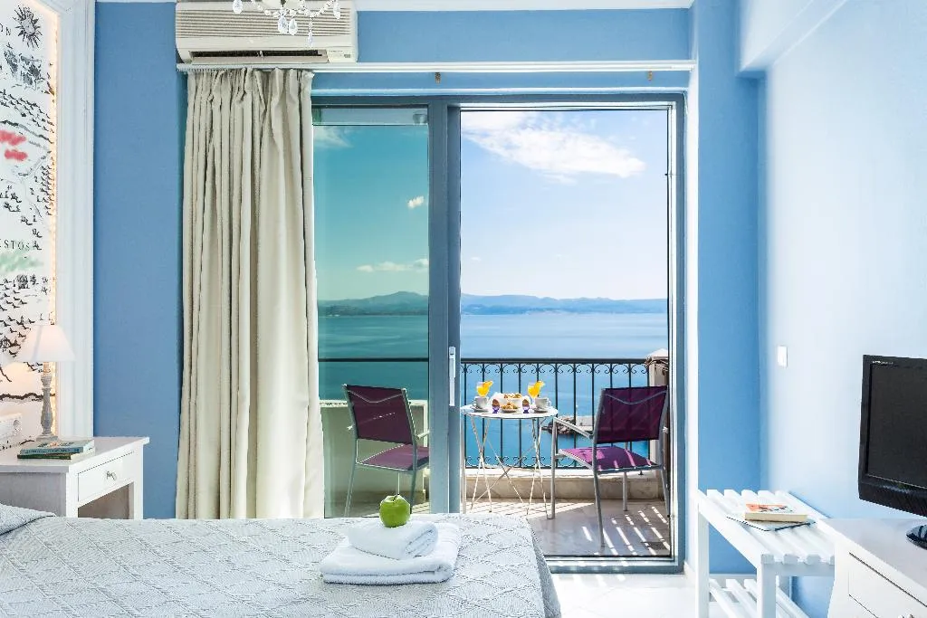 Double or Twin SEA VIEW Room, Palazzo Greco, Crete