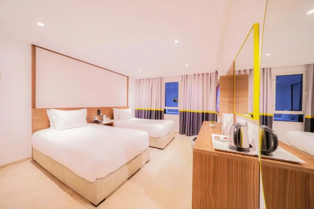 TWIN TWO BEDS Room, Oum Palace Hotel & Spa, Casablanca