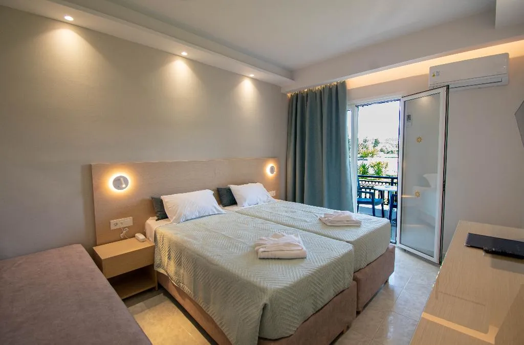 TWIN SUPERIOR WITH BALCONY Room, Dennys Inn, Zante