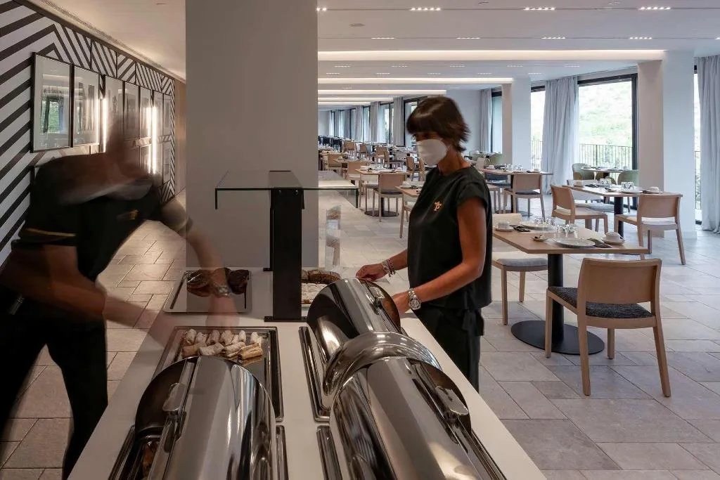 Restaurant, Parador de Aiguablava, Costa Brava