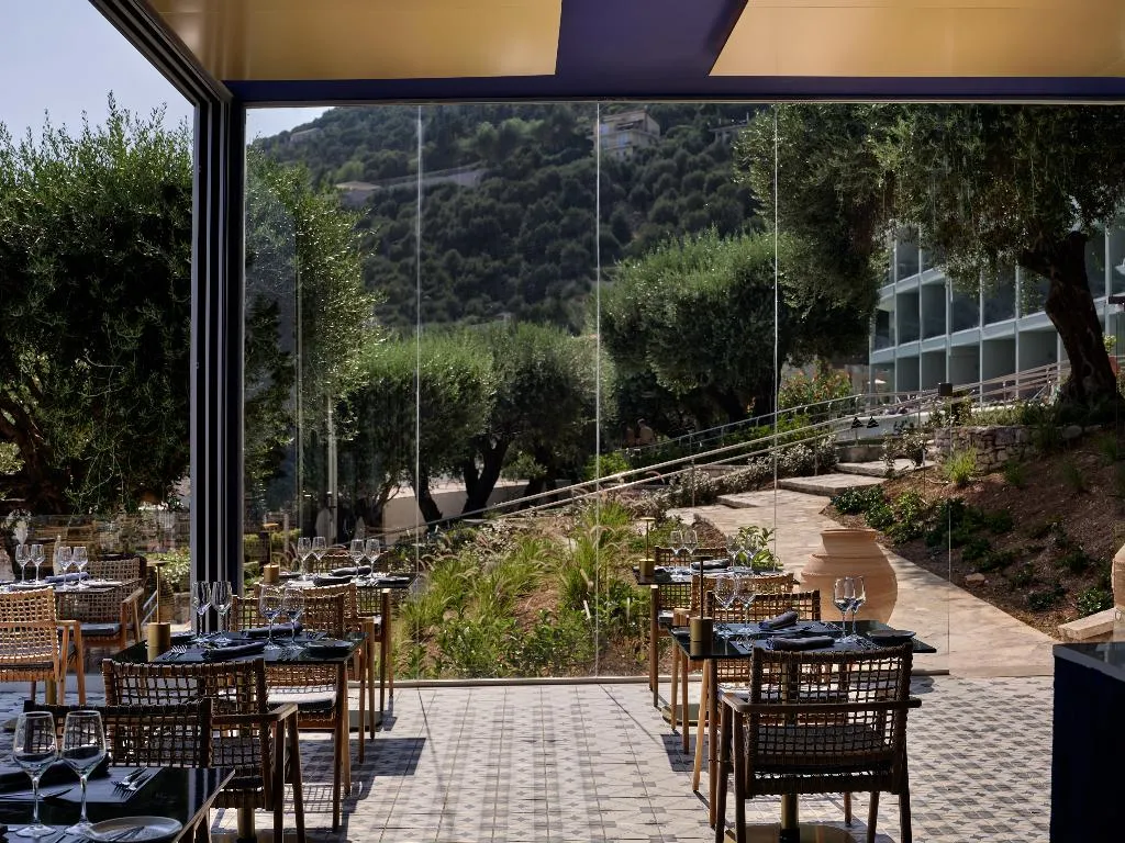 Restaurant, Atlantica Nissaki Beach, Corfu