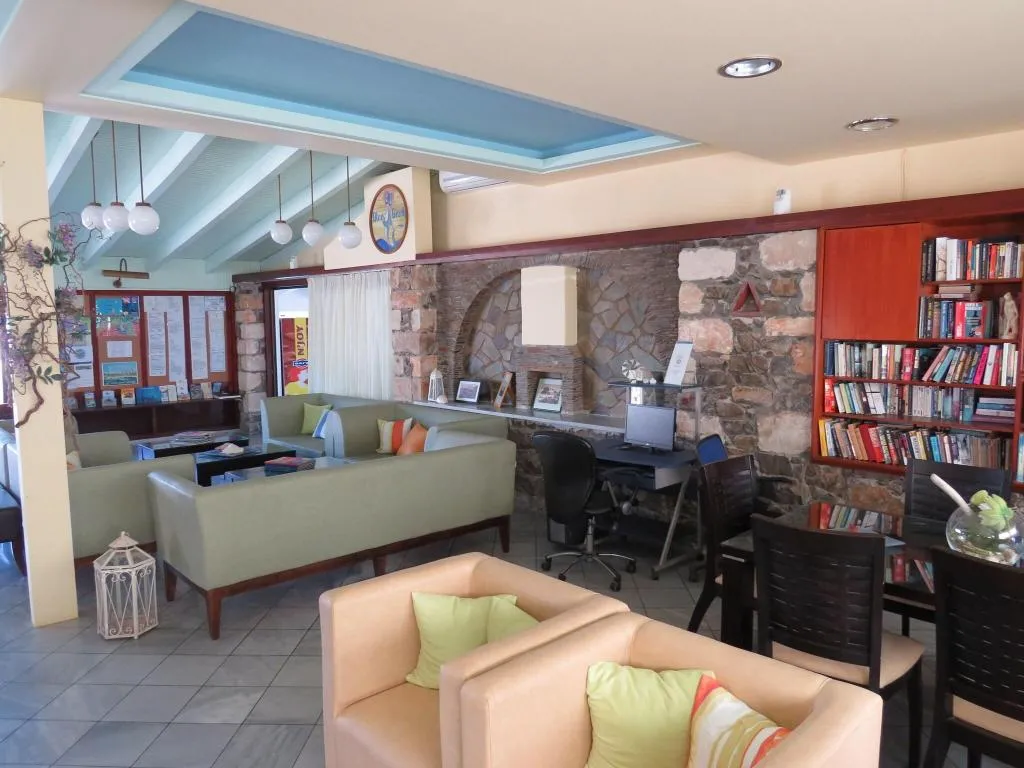 Lobby, Blue Beach, Crete