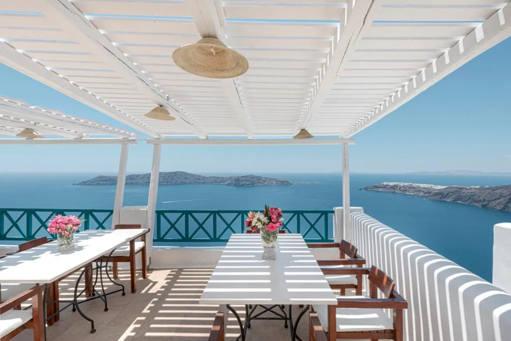Restaurant, Afroessa Hotel, Santorini