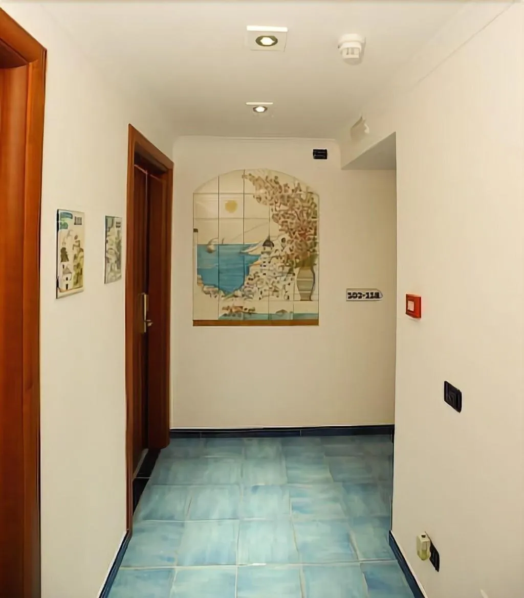 Lobby, Hotel Floridiana, Naples