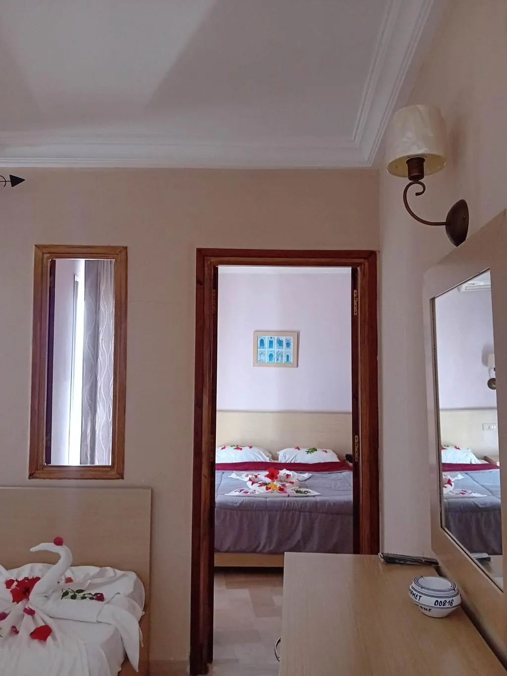 TRIPLE THREE BEDS Room, Hôtel Résidence Romane, Tunisia