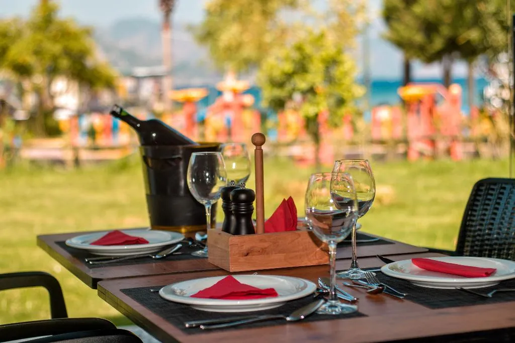 Terrace, Turunc Bay Conti Boutique Hotel, Dalaman