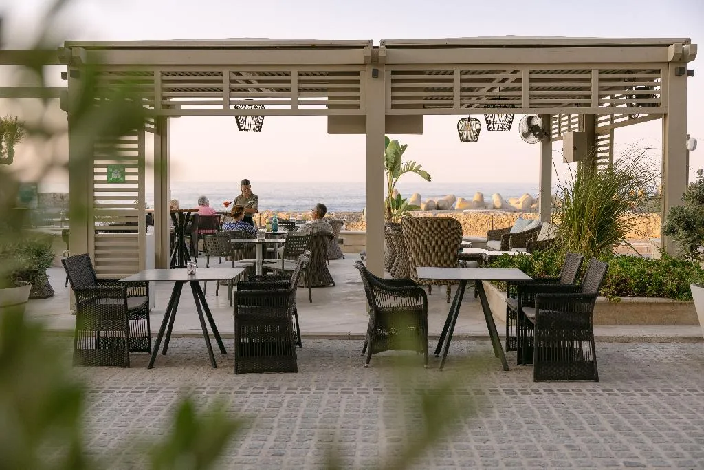 Terrace, Ideon Hotel, Crete