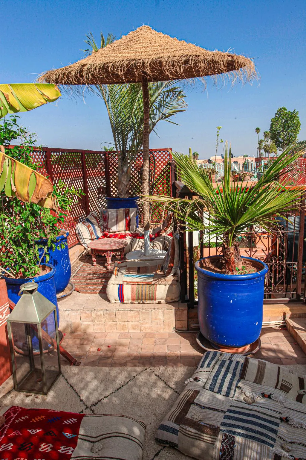 Terrace, Riad Melhoun & Spa, Marrakech
