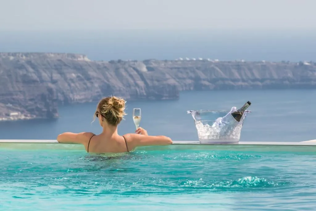 Pool, Mythical Blue Luxury Suites, Santorini