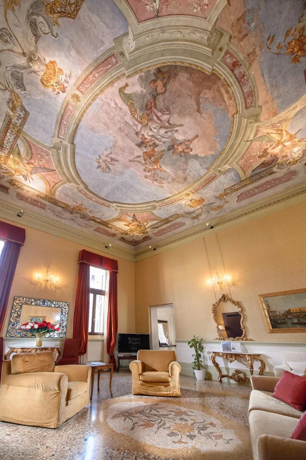 SUITE KING SIZE BED Room, Ruzzini Palace, Venice