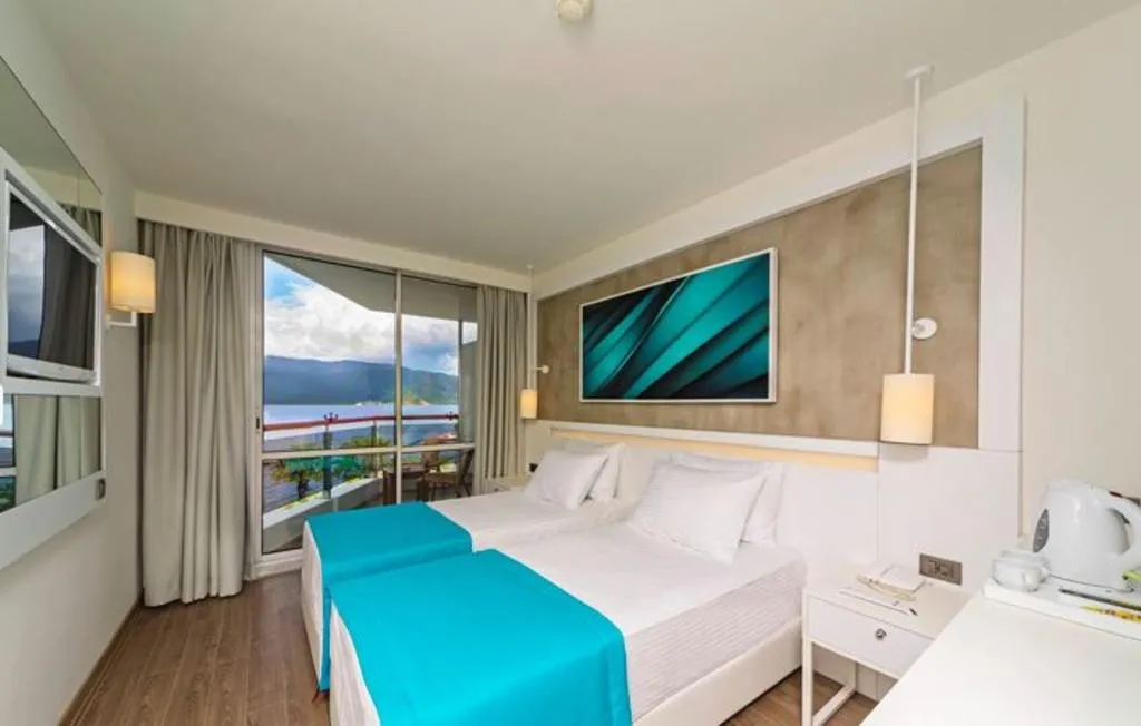 DOUBLE SEA VIEW Room, Poseidon Hotel Marmaris Adult Only 16+, Dalaman