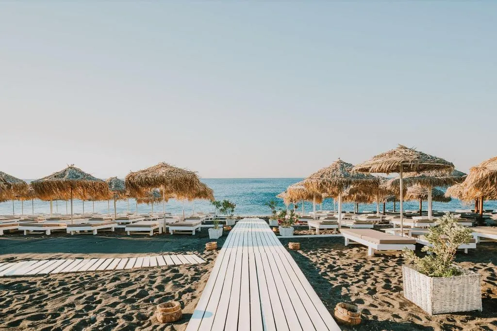 Beach, Sea View Beach Hotel, Santorini