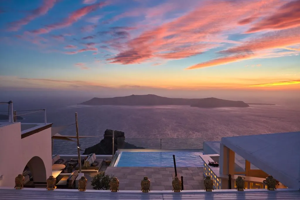 General view, La Maltese Caldera Concept, Santorini