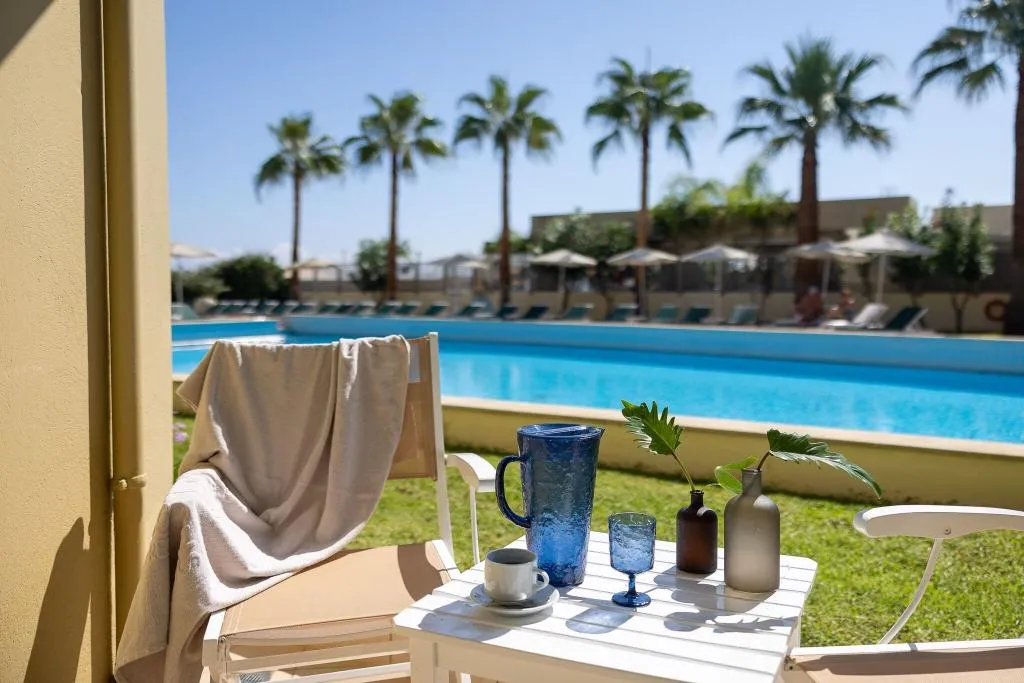 Terrace, Santa Marina Plaza, Crete