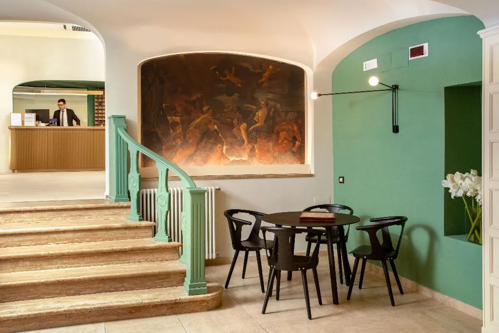 Lobby, Hotel Colosseum, Rome