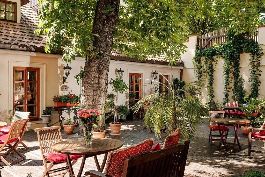 Terrace, Alchymist Grand Hotel And Spa, Prague