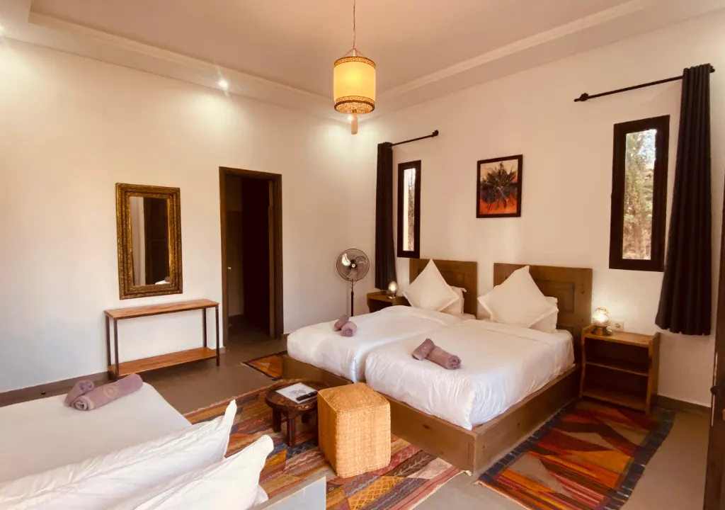 TRIPLE WITH TERRACE Room, Dar Ayman hotel, Essaouira