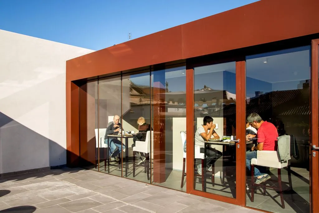 Terrace, The B Place, Rome