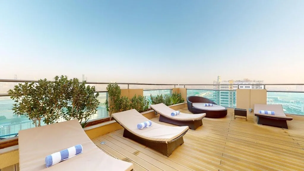 Pool, Marriott Executive Apartments Al Jaddaf, Dubai, Dubai