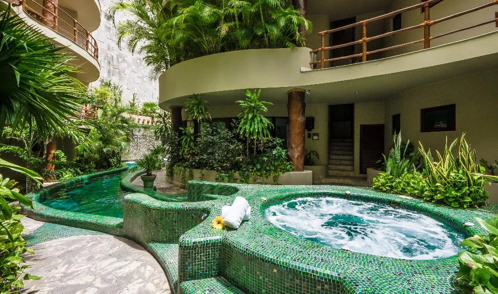 General view, Maya Villa Condo Hotel, Playa Del Carmen