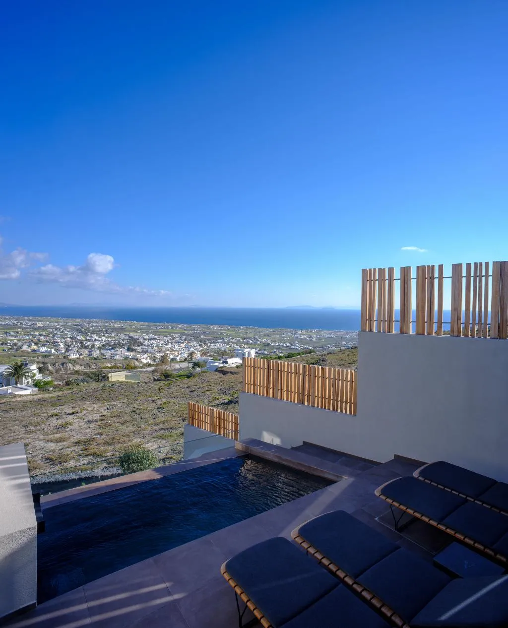 VILLA TWO BEDROOMS WITH PRIVATE POOL Room, Apikia Santorini, Santorini