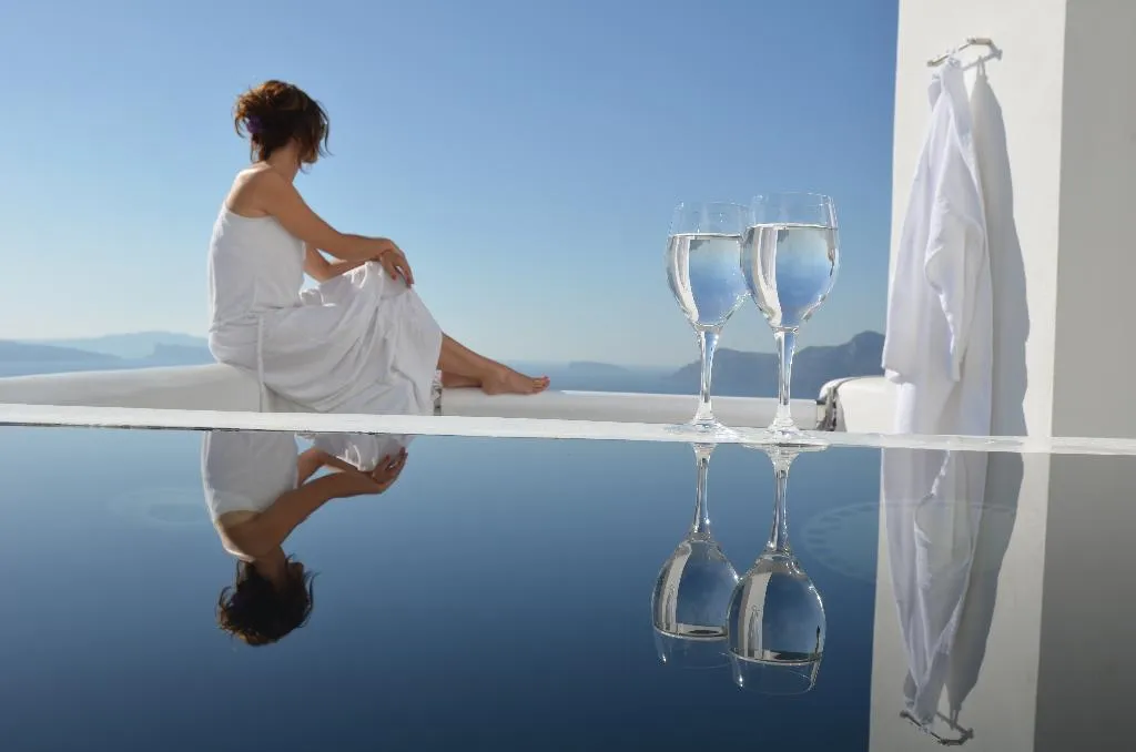 SUITE WITH PRIVATE POOL Room, Aspaki Exclusive Hotel, Santorini
