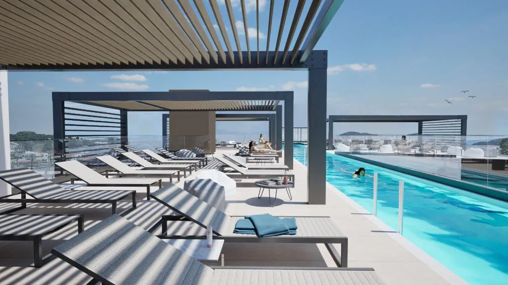 General view, Aether Hotel, Skiathos