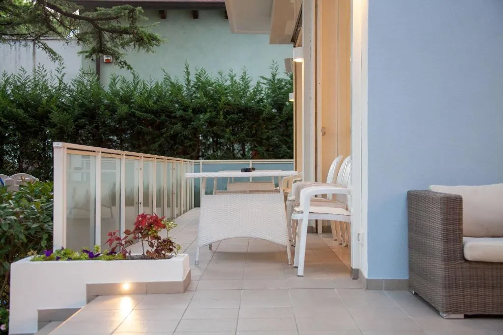 Terrace, Hotel Albatros, Venice