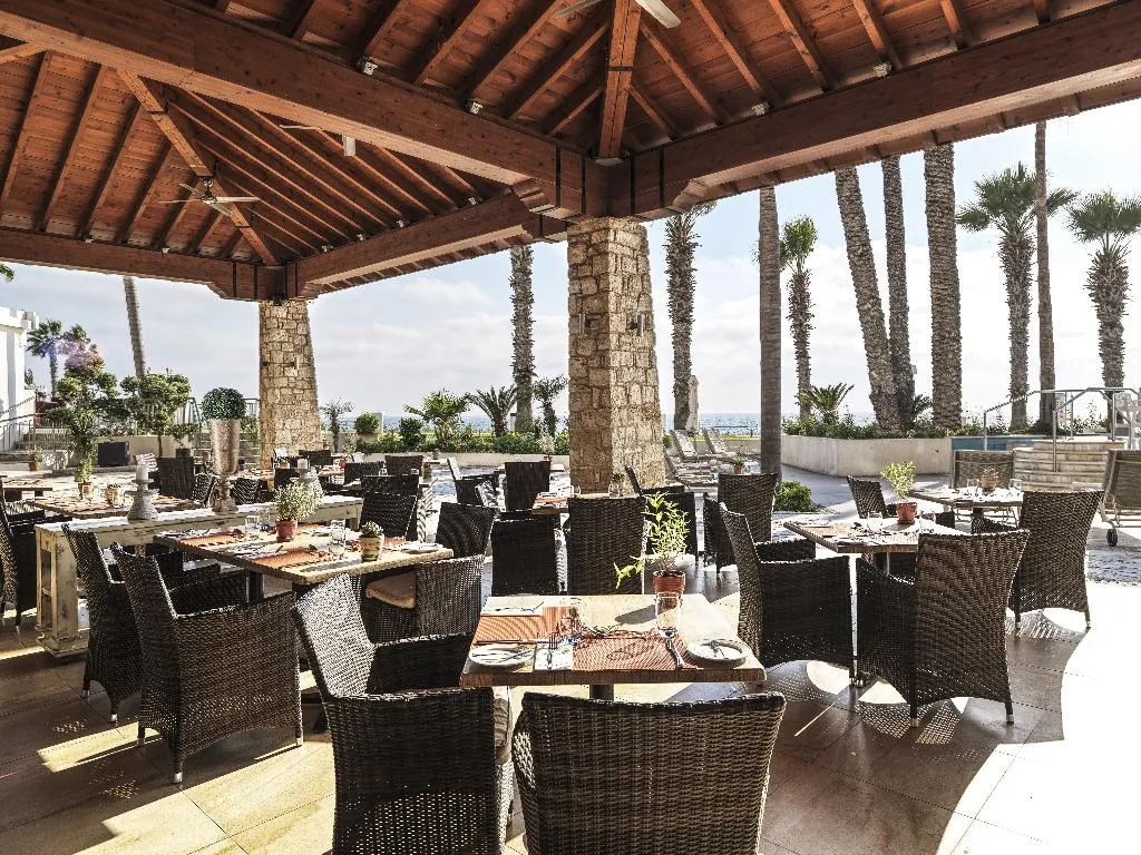 Restaurant, Alexander The Great Beach Hotel, Cyprus