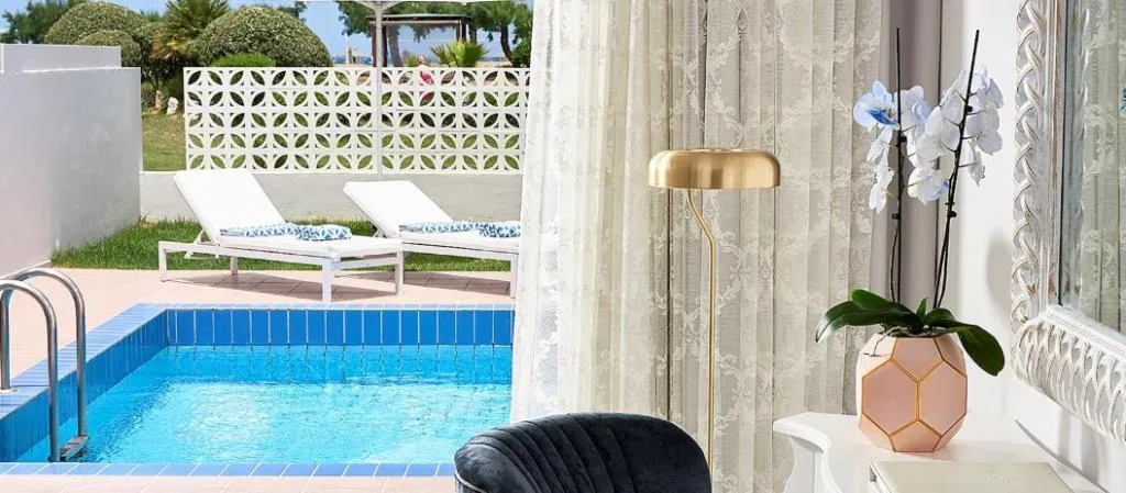 VILLA WITH PRIVATE POOL Room, Mythos Palace, Crete