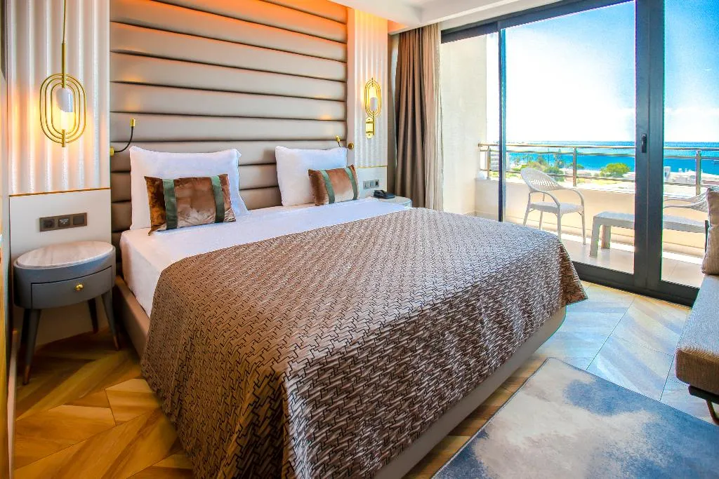 DOUBLE SINGLE USE SEA VIEW Room, Alexia Resort & Spa +16 Adult Only, Antalya