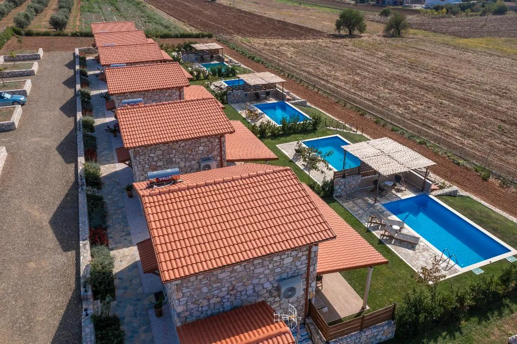 VILLA TWO BEDROOMS WITH PRIVATE POOL Room, Esperanza Villas, Halkidiki