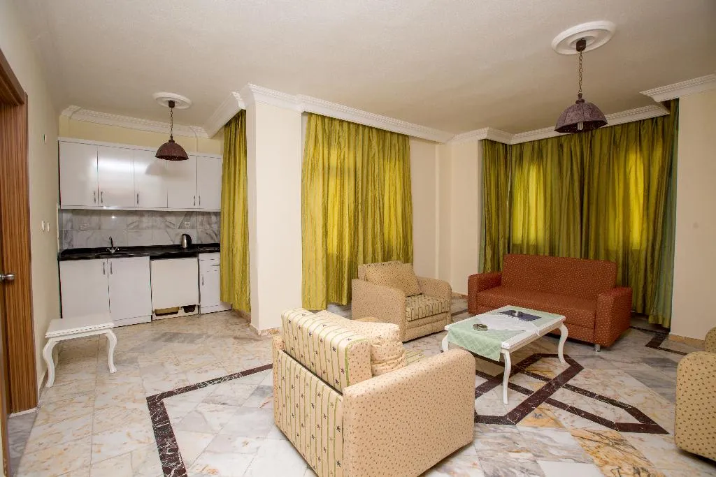 APARTMENT TWO BEDROOMS ONE BATHROOM Room, Side Papaya Apart Hotel, Antalya