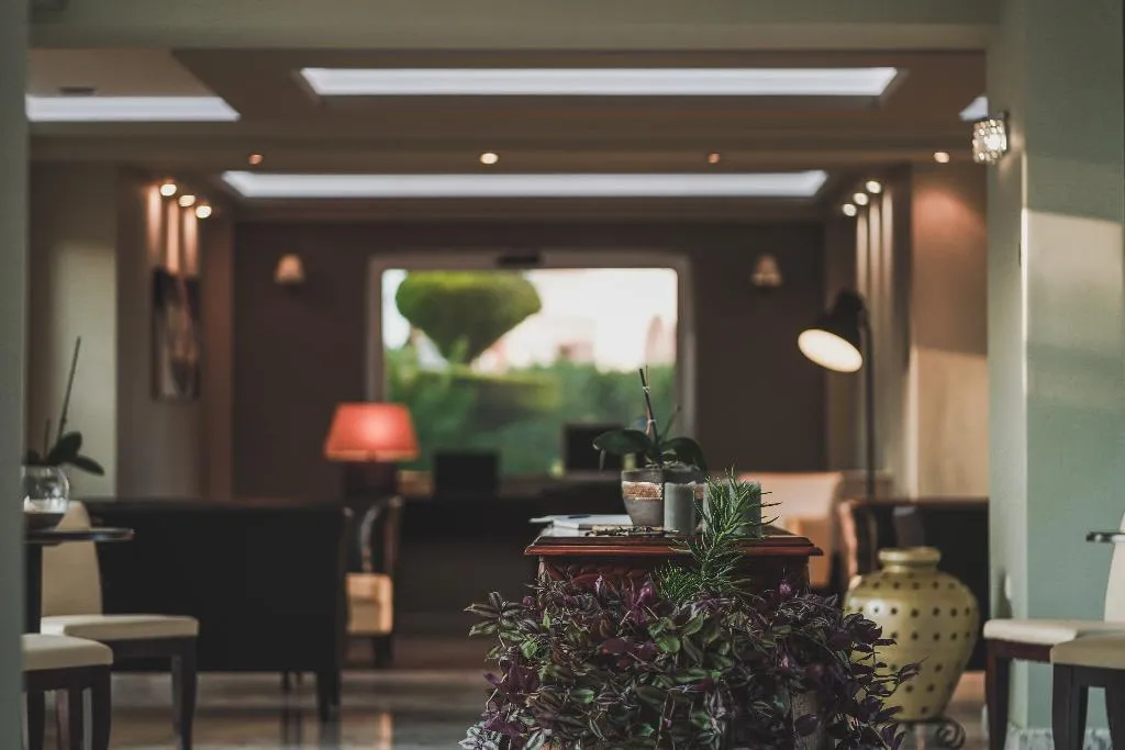 Lobby, Zeus Village, Crete