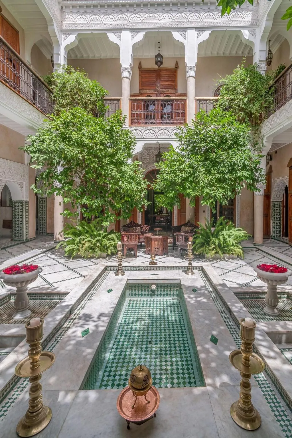 Terrace, Riad Laurence Olivier, Marrakech