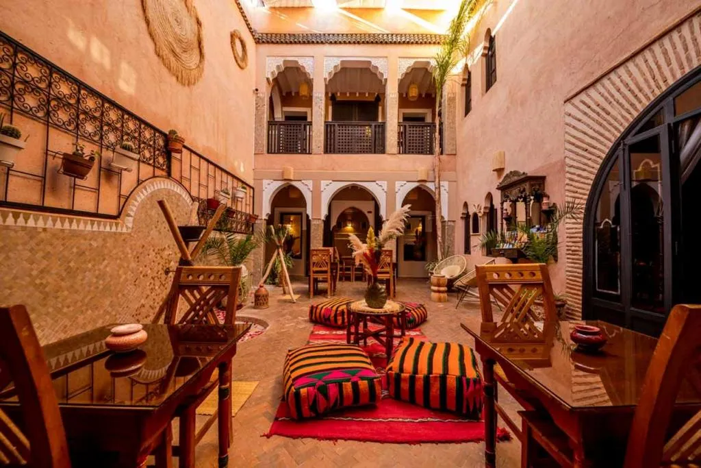 Lobby, Riad 7 Saints, Marrakech