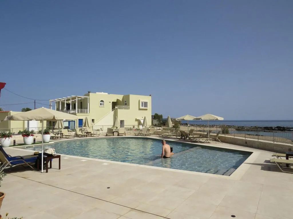 General view, Blue Beach, Crete
