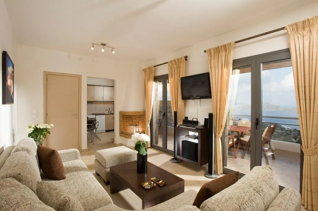 VILLA THREE BEDROOMS Room, Elounda Solfez Villas, Crete