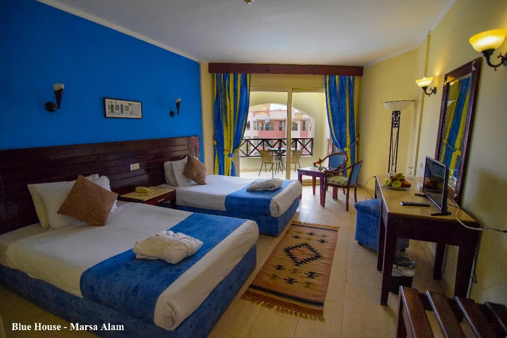 TRIPLE SEA VIEW Room, Blue House Hotel Marsa Alam, Red Sea Riviera