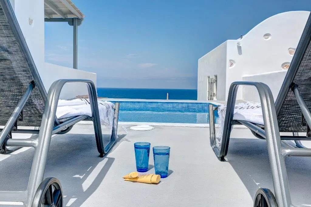 Terrace, Desiterra Resort, Santorini