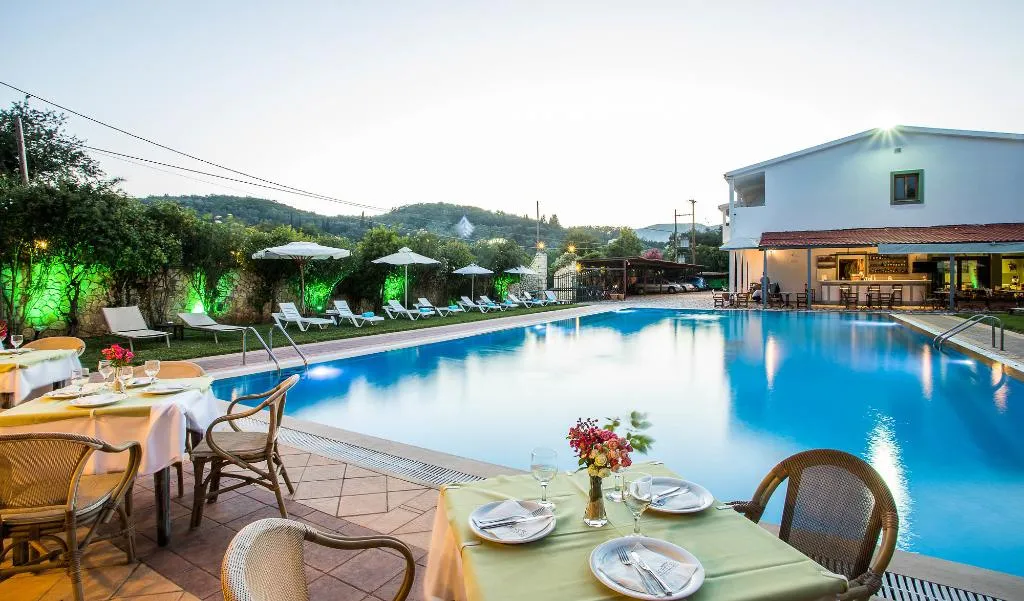 Restaurant, Paradise Inn, Corfu
