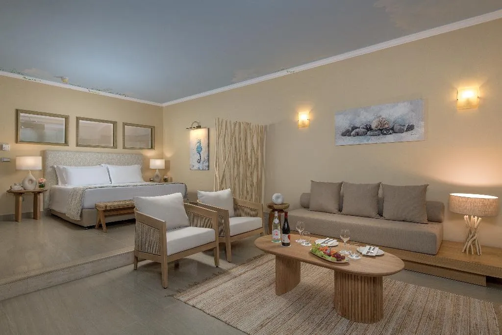 JUNIOR SUITE BEACH FRONT Room, Atrium Prestige Thalasso Spa Resort & Villas, Rhodes