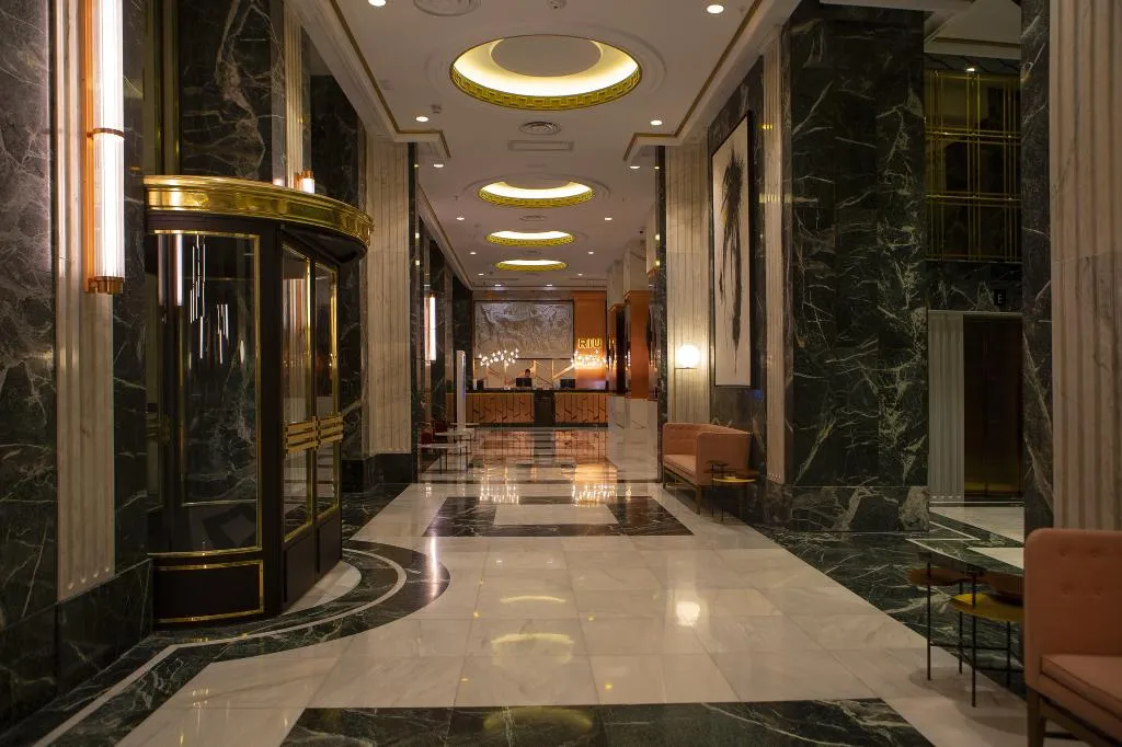 Lobby, Hotel Riu Plaza España, Madrid